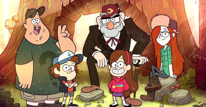 The cast of Disney's "Gravity Falls"